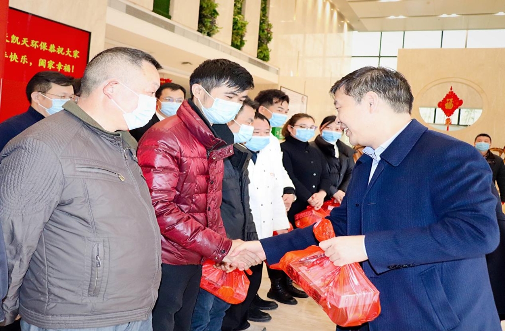 公司动态 | 湖南航天总经理焦继革一行到航天凯天环保慰问调研